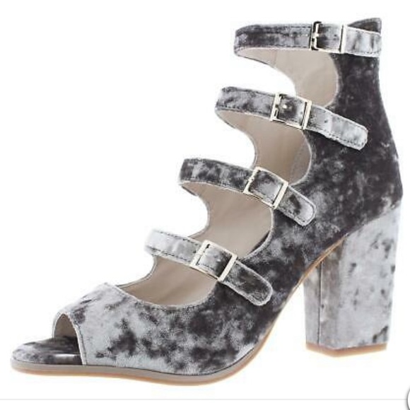 Seychelles velvet heels - Picture 1 of 4